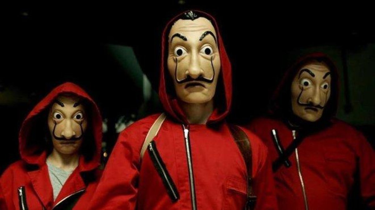 Imagen de la serie La casa de papel, la principal producción audiovisual del año 2017. X-ACN / ANTENA 3