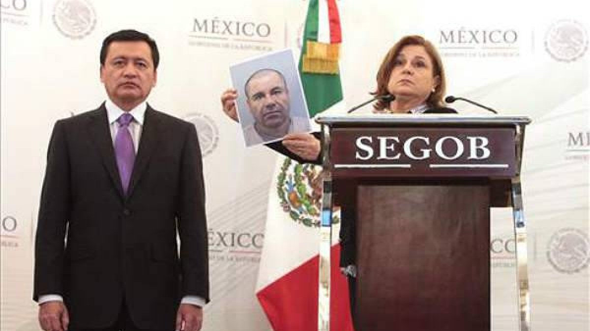 La fiscalía mexicana ofrece una recompensa de 3,8 millones de dólares por cualquier información sobre el paradero del Chapo Guzmán tras escaparse de la cárcel mexicana.-Foto: EFE