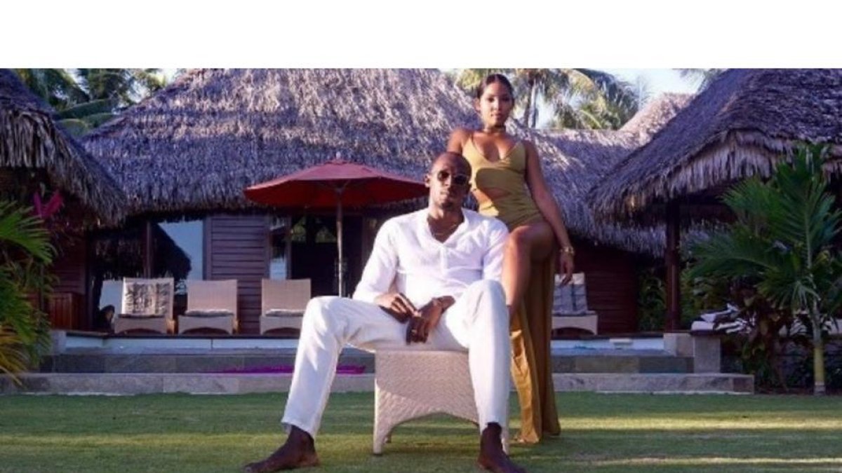Usain Bolt y Kasi Bennett se comprometen en Bora Bora tras la infidelidad del atleta.-INSTAGRAM