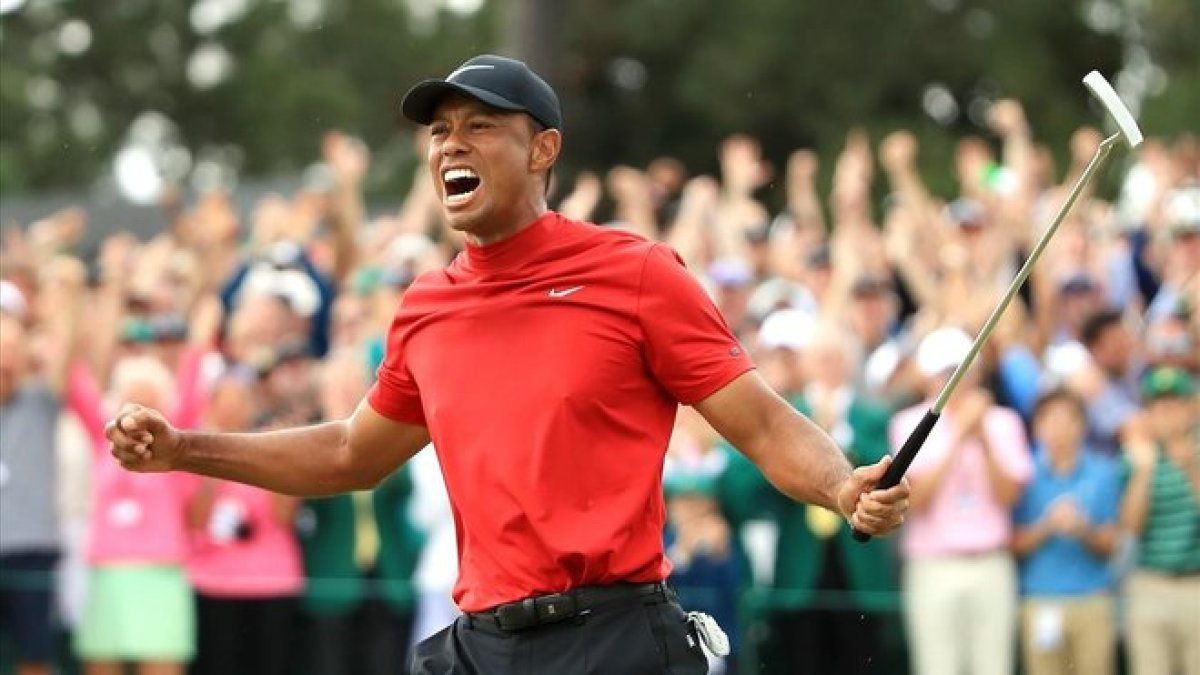 Tiger Woods.-