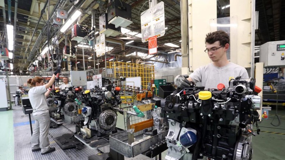 Factoría de Motores en Renault Valladolid.-ICAL