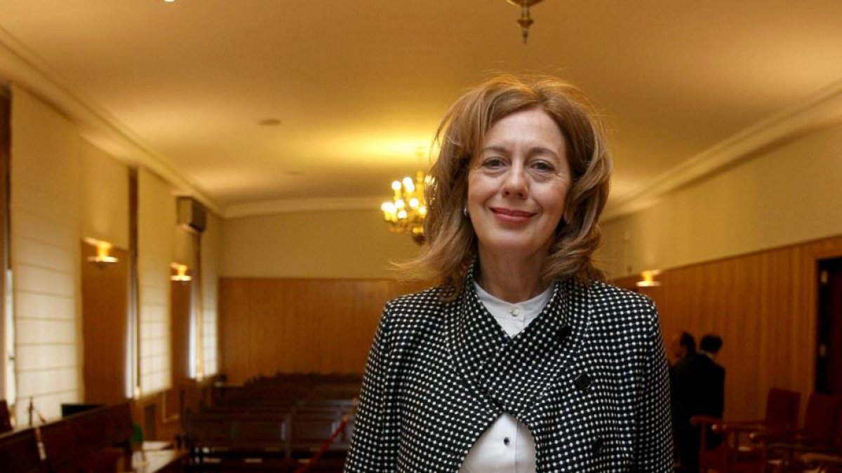 La magistrada Ana María Martínez Olalla, presidenta de la sala de lo Contencioso-Administrativo del TSJCyL-MIRIAM CHACÓN / ICAL