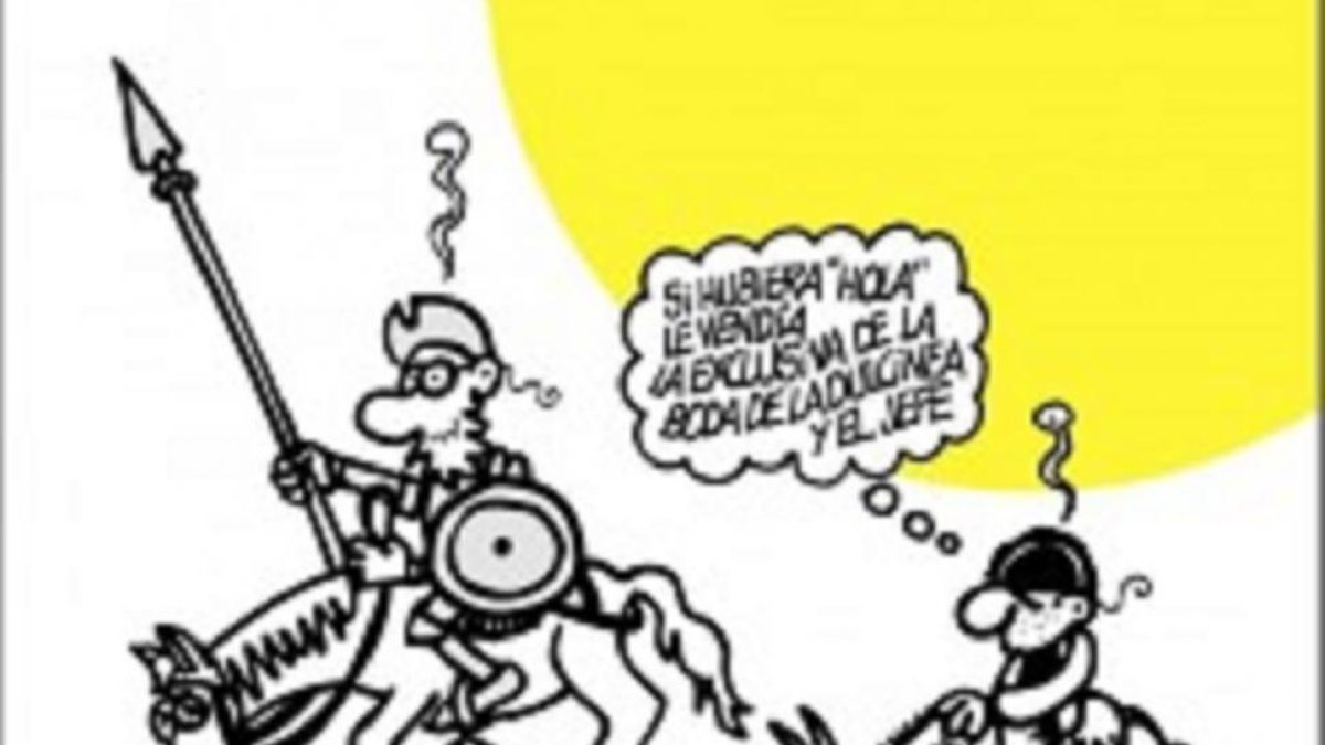 Imagen de la exposición ‘Don Quijote, Sancho y Forges. Un diálogo a tres bandas’ expuesta en la Casa Revilla-INFOVLL