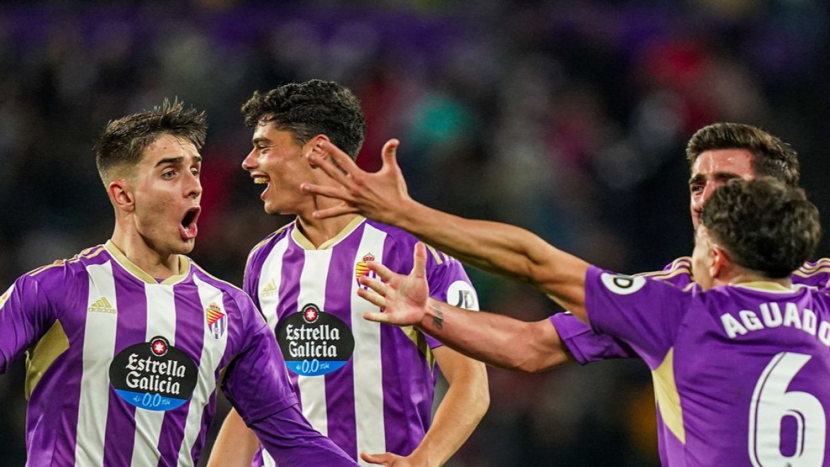 Celebración del Real Valladolid.