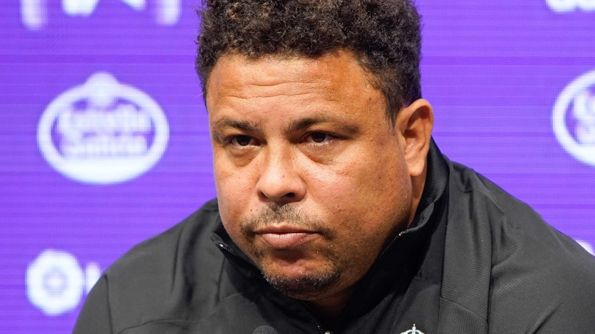 Ronaldo Nazario, tras el descenso. / LOSTAU