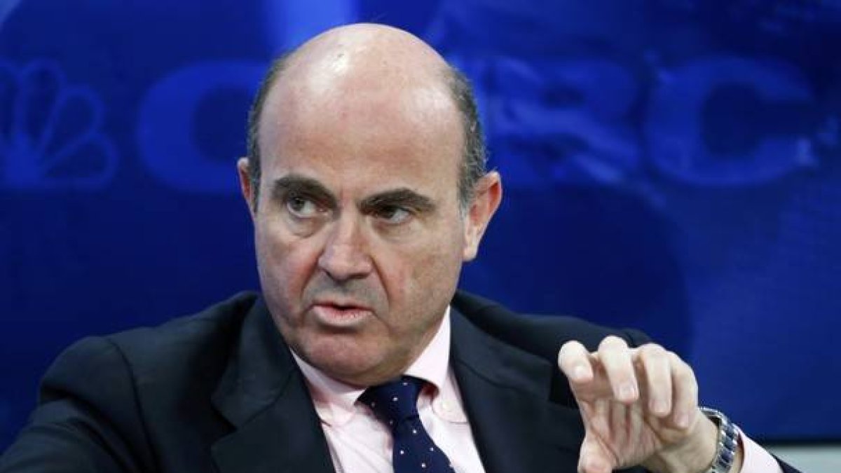 El ministro de Economía, Luis de Guindos.-Foto: REUTERS / RUBEN SPRICH