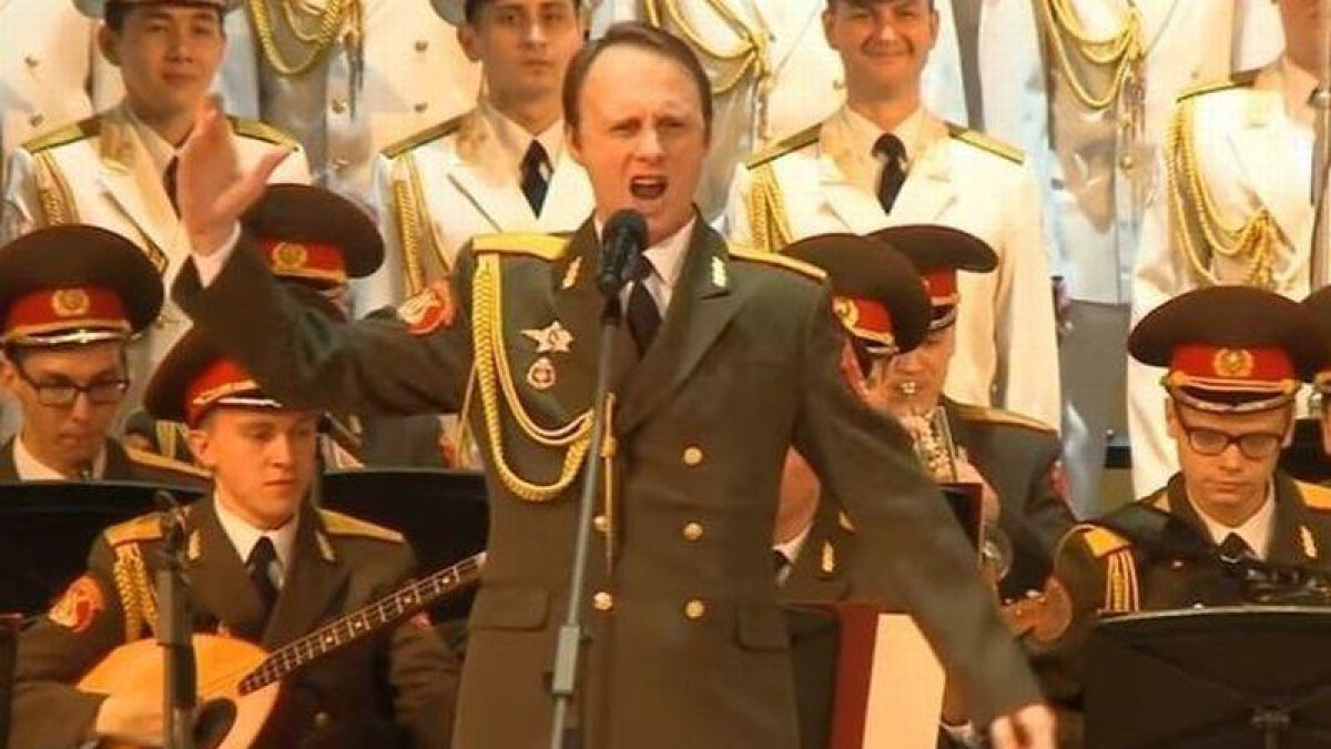 Interpretación de la 'Jota de la Dolores' del Coro Alexander, que viajaba en el avión militar ruso que se estrelló en el mar Negro.-YOUTUBE