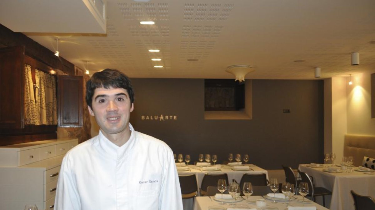 chef del restaurante Óscar García.-ÚRSULA SIERRA