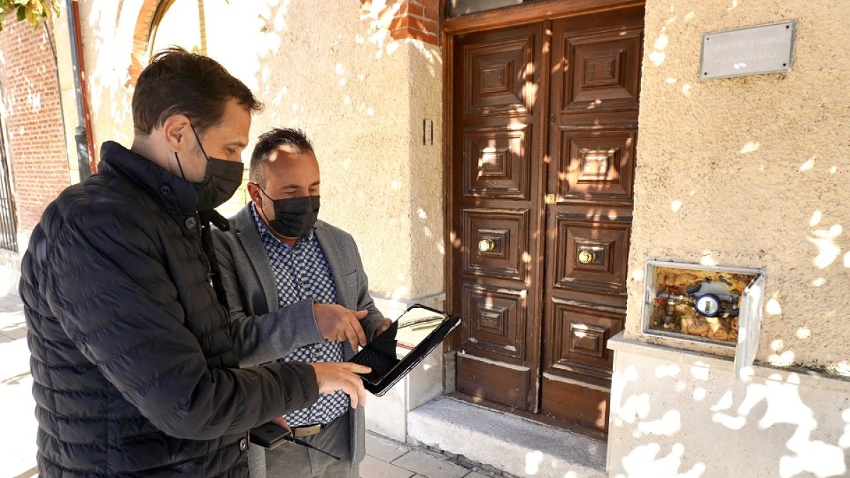 Instalación de contadores en Pedrajas. - EM