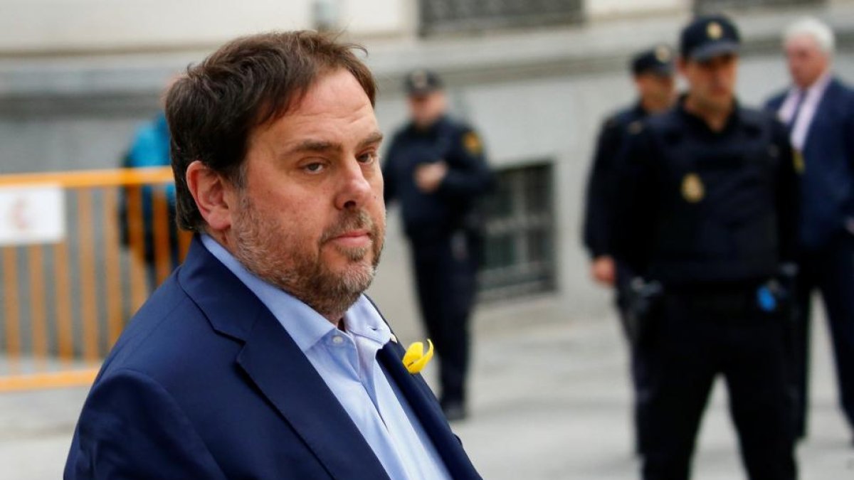 El exvicepresidente de la Generalitat y líder de ERC, Oriol Junqueras.-JABIER BARBANCHO / REUTERS
