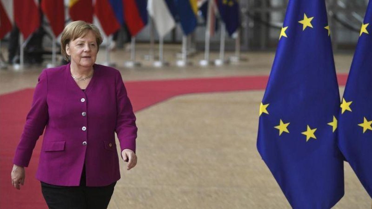 La cancillera alemana Angela Merkel en una foto de archivo.-RICCARDO PAREGGIANI (AP)