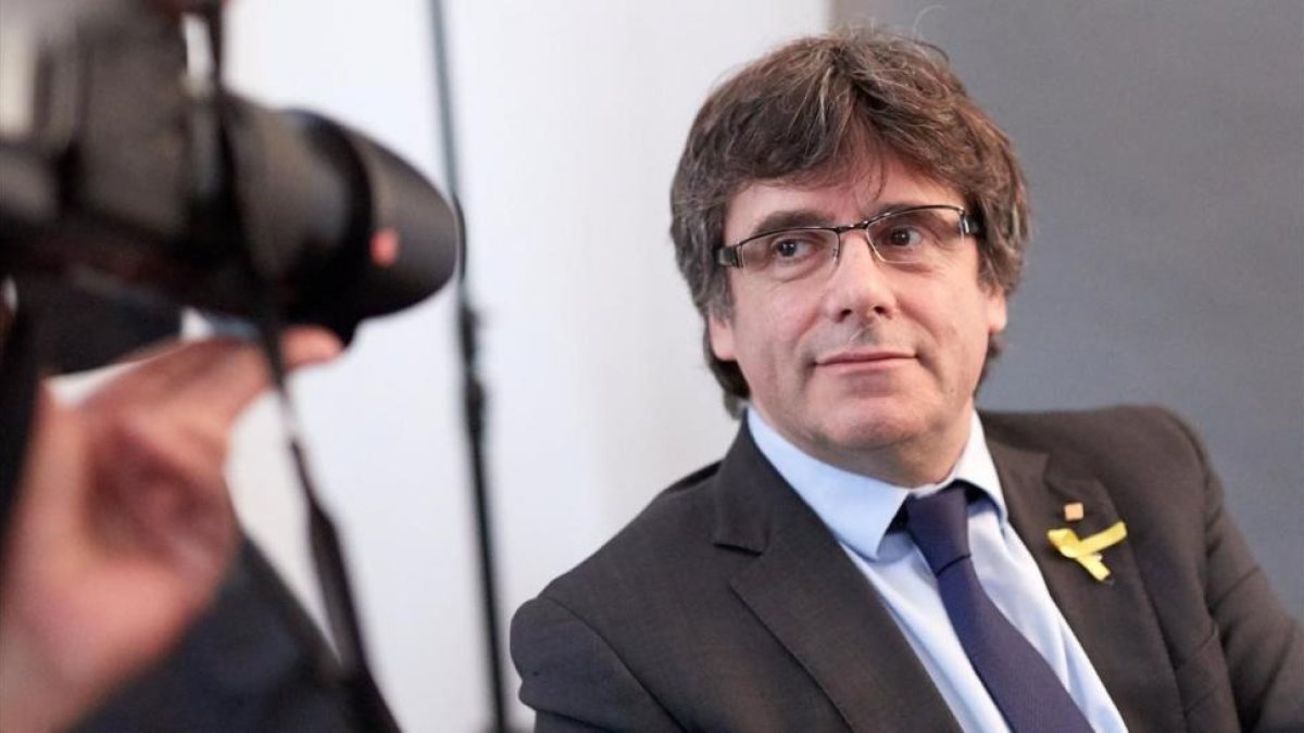 Carles Puigdemont, en Berlín, esta semana-HAYOUNG JEON / EFE