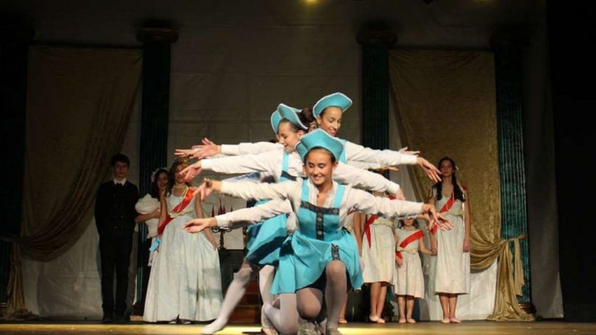 Fragmento del montaje 'Anastasia, la última princesa de Rusia' .-Imagen recuperada de la página anastasiaelmusical.es.