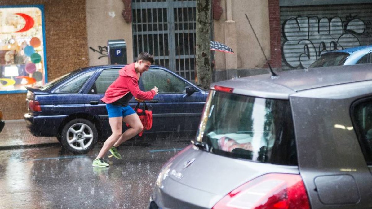 Tormenta en Zamora.-ICAL