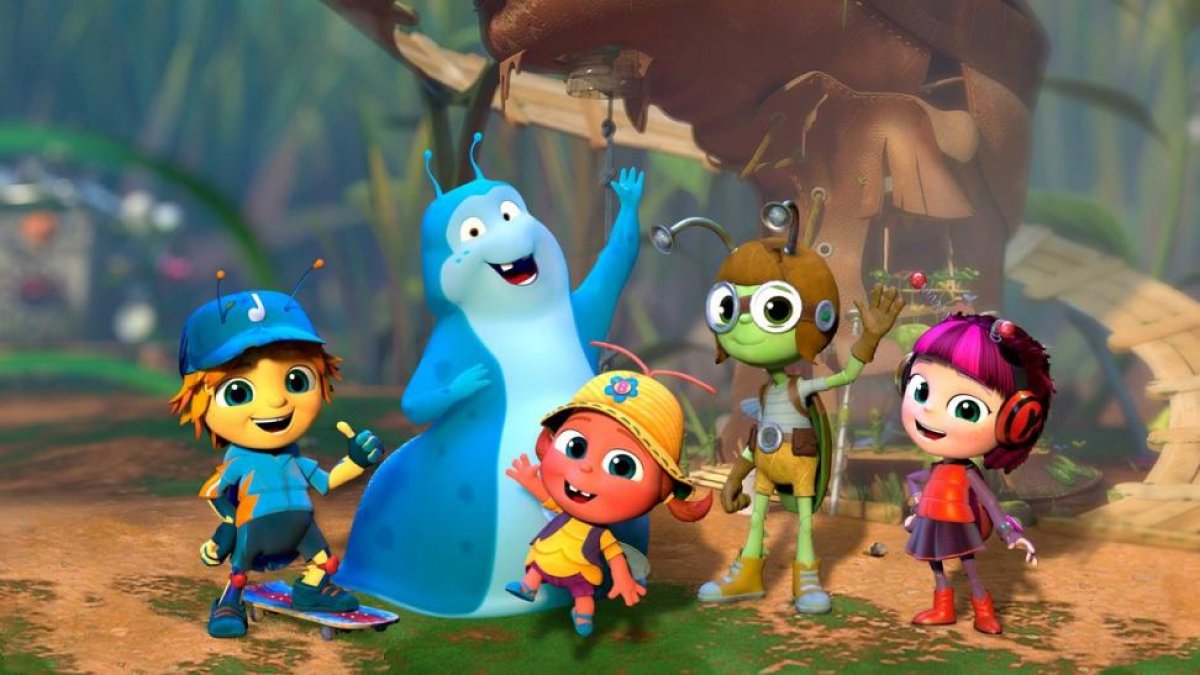Imagen promocional de 'Beat Bugs', la nueva serie infantil de animación de la plataforma Netflix.-