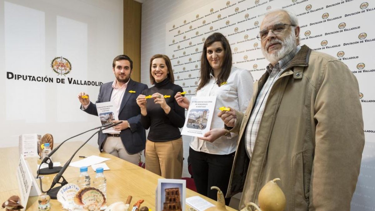Presentación del VII encuentro de peregrinos a Santiago.-ICAL