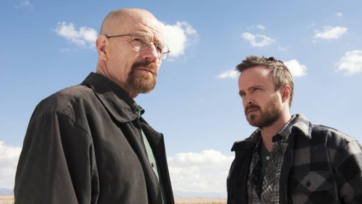 Bryan Cranston y Aaron Paul, en 'Breaking Bad'.-Foto:   Frank Ockenfels / AP