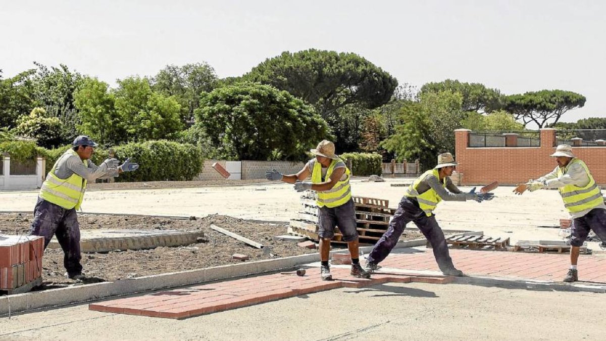 Obras de soterramiento de la Alta Velocidad a su paso por el Pinar de Antequera-M. Á. SANTOS
