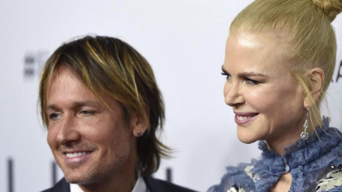 Nicole Kidman y su marido, el cantante Keith Urban, asisten al estreno de la pelicula 'Leon' en Sidney (Australia), el pasado lunes, 19 de diciembre.-EFE / PAUL MILLER