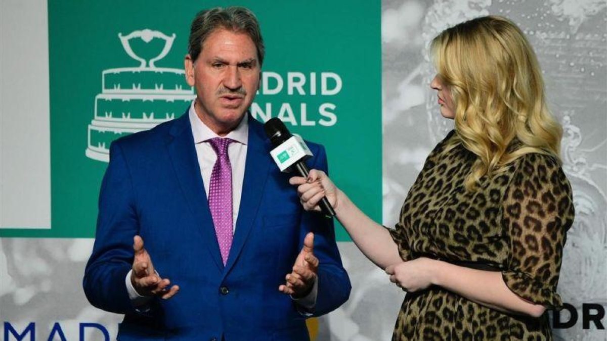 David Haggerty, presidente de la federación Internacional de Tenis.-EL PERIÓDICO