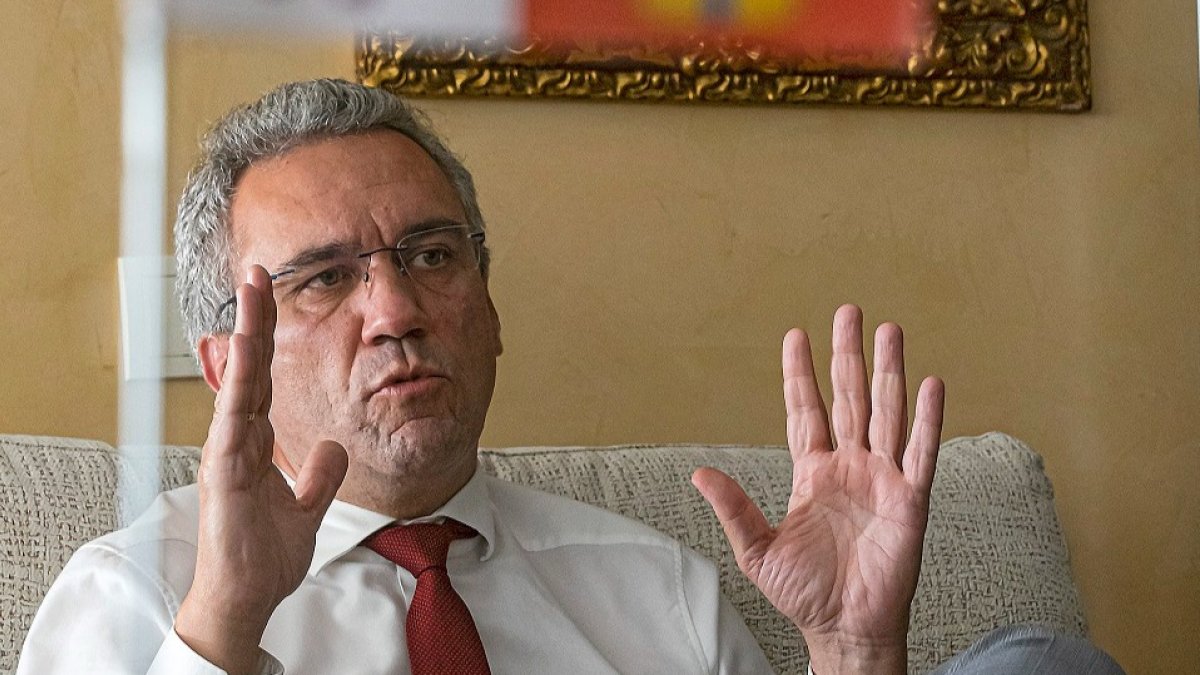 El delegado del Gobierno, Javier Izquierdo.- PABLO REQUEJO / PHOTOGENIC