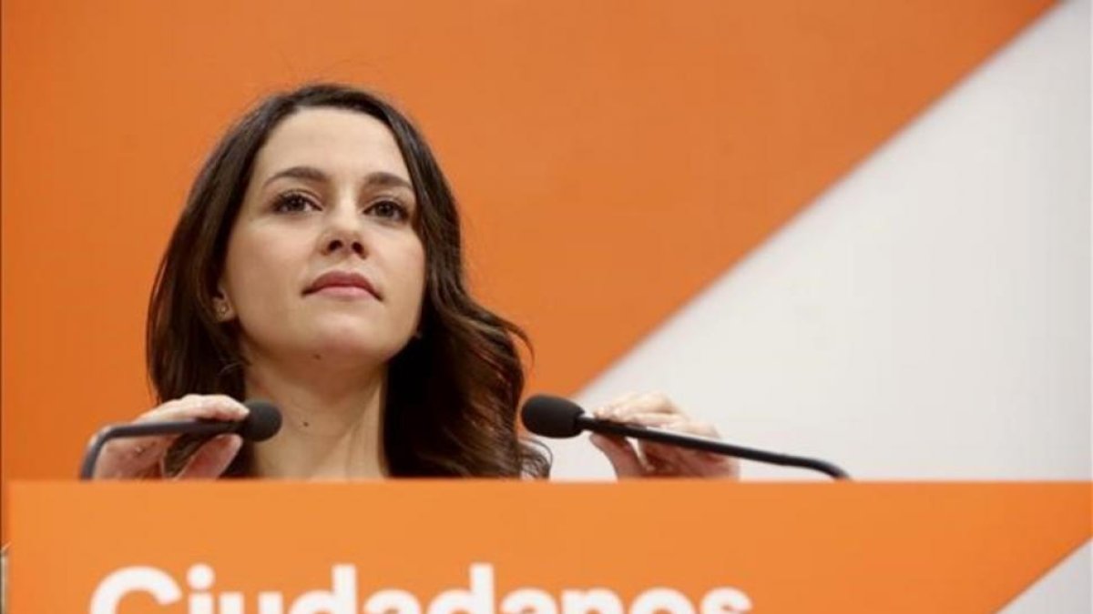 La líder de Ciutadans, Inés Arrimadas.-JUAN MANUEL PRATS