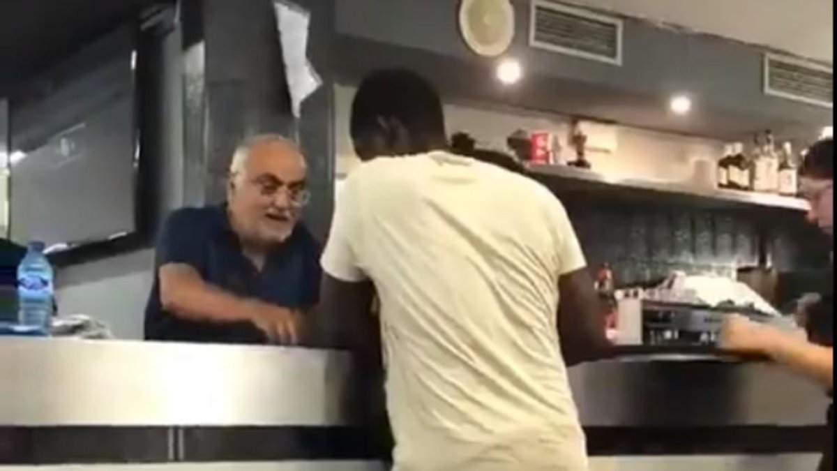 Una captura del vídeo de Twitter.-TWITTER