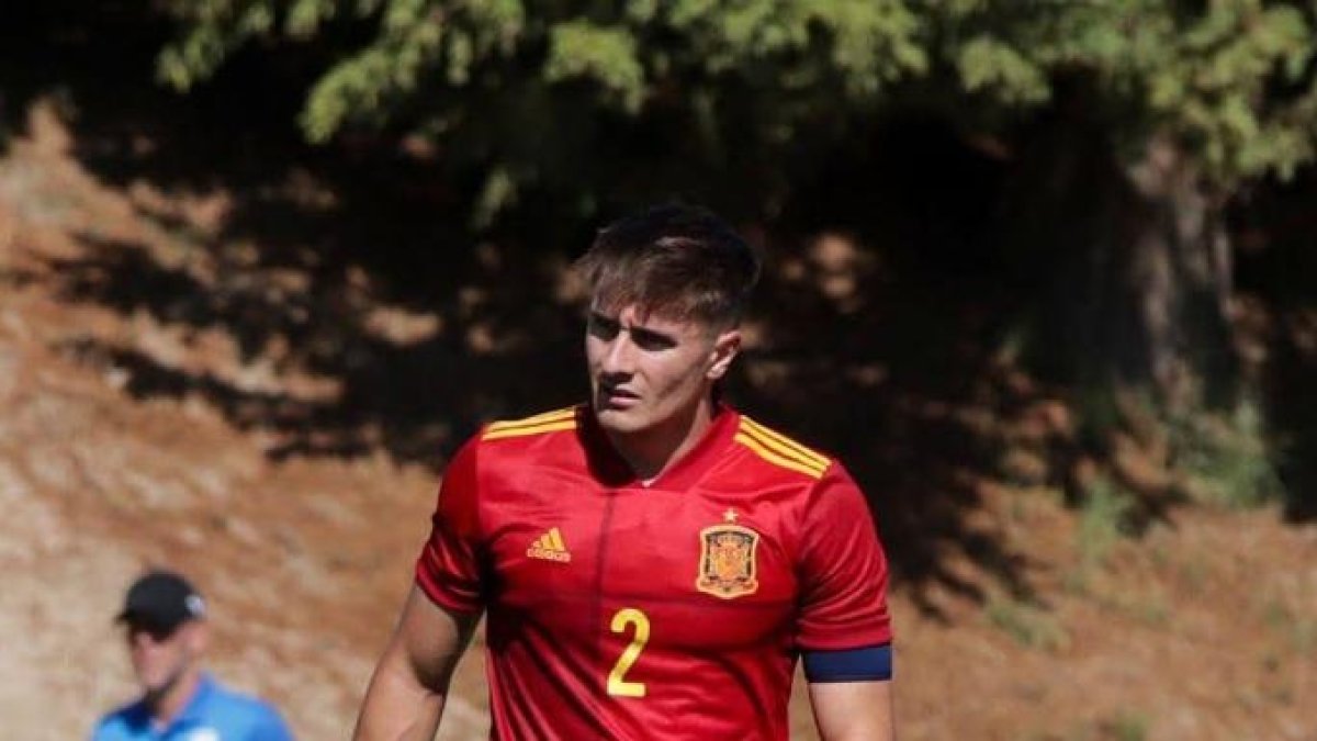 Fresneda, con España sub 19.