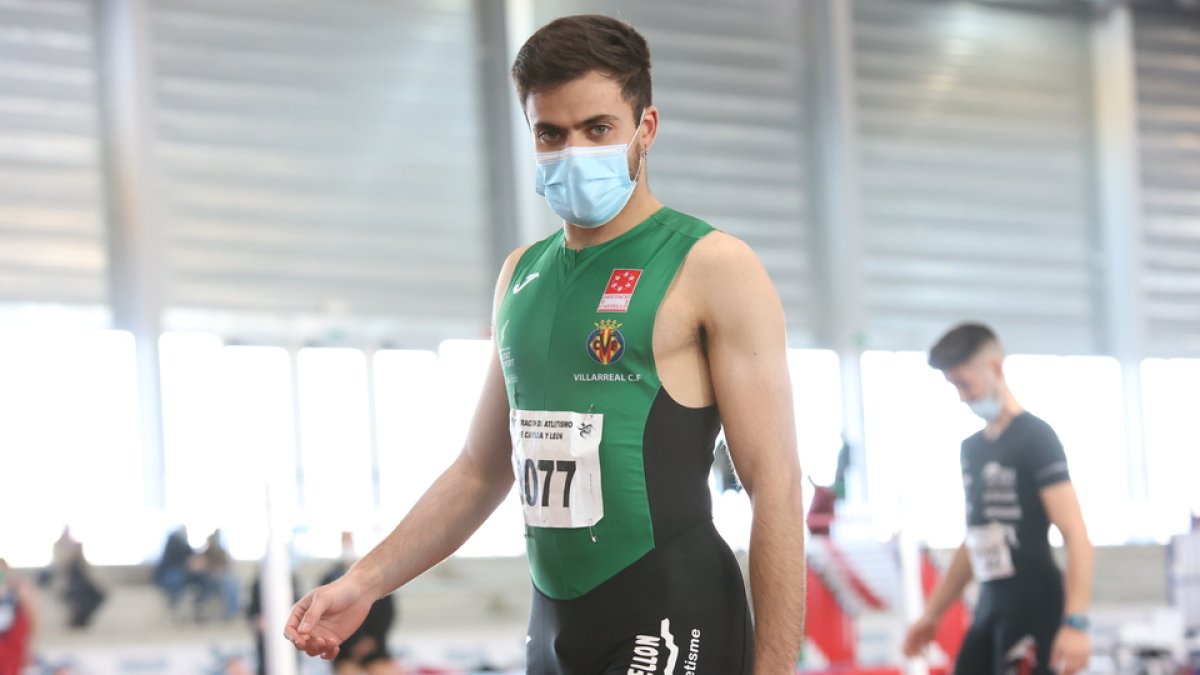 Sergio Juárez en una competición esta temporada. / E.M.