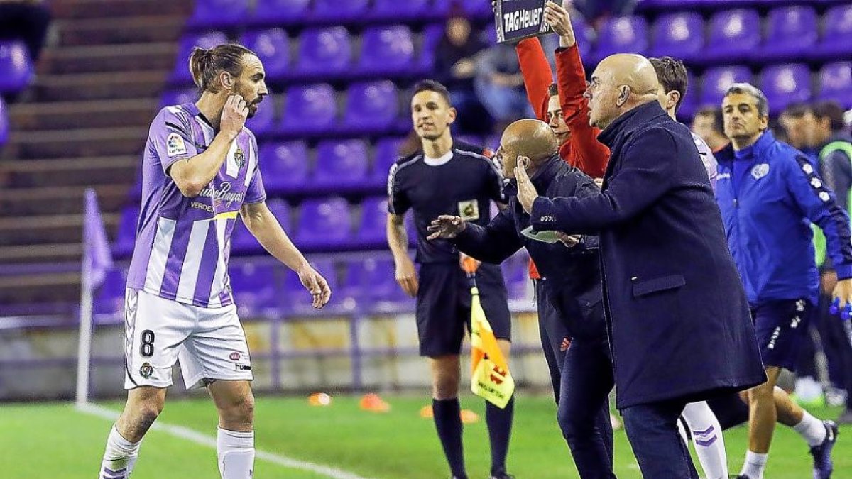 Borja, durante un partido.-J.M.L.