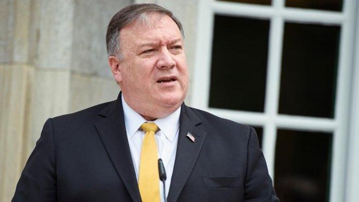 El secretario de Estado de EEUU, Mike Pompeo.-EUROPA PRESS (GREGOR FISCHER)