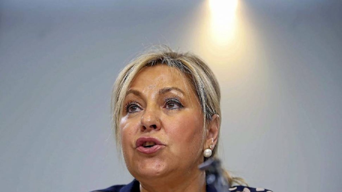 La vicepresidenta y portavoz de la Junta, Rosa Valdeón, informa de los nuevos nombramientos.-Ical