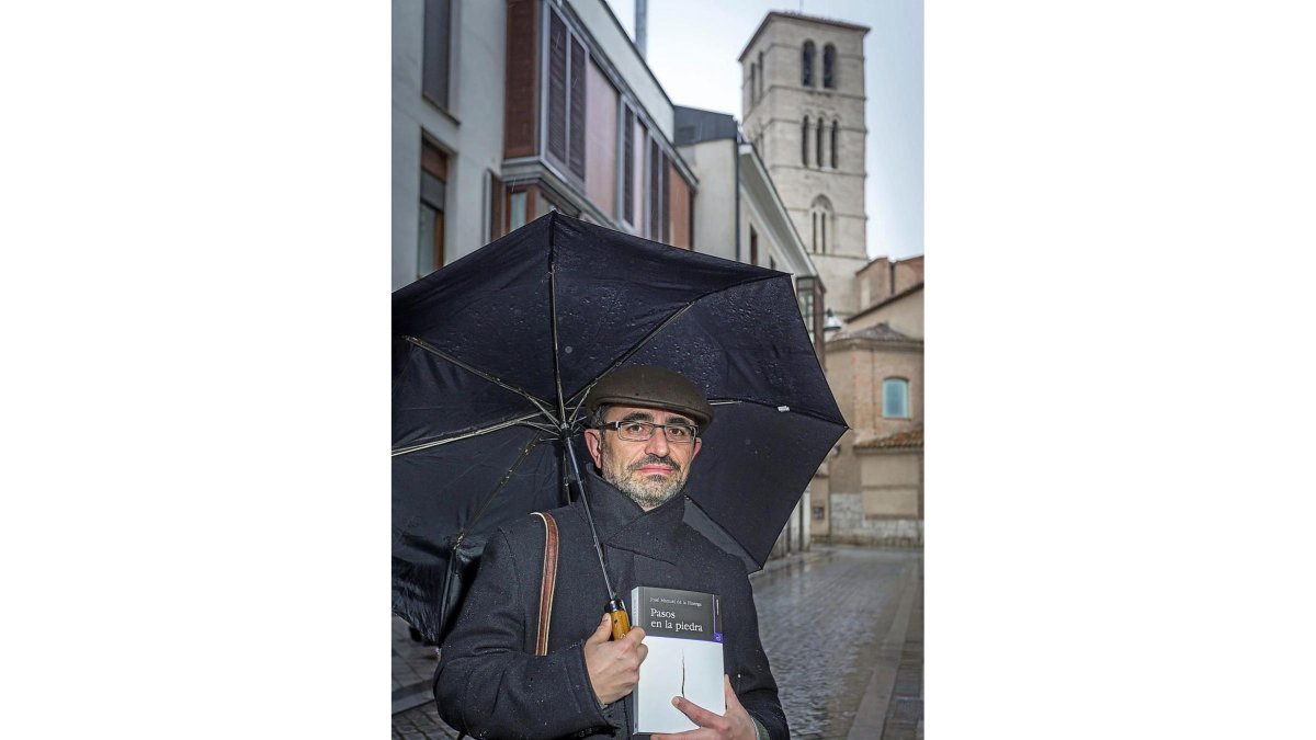 De la Huerga, el año pasado, con la novela.-M. A. SANTOS