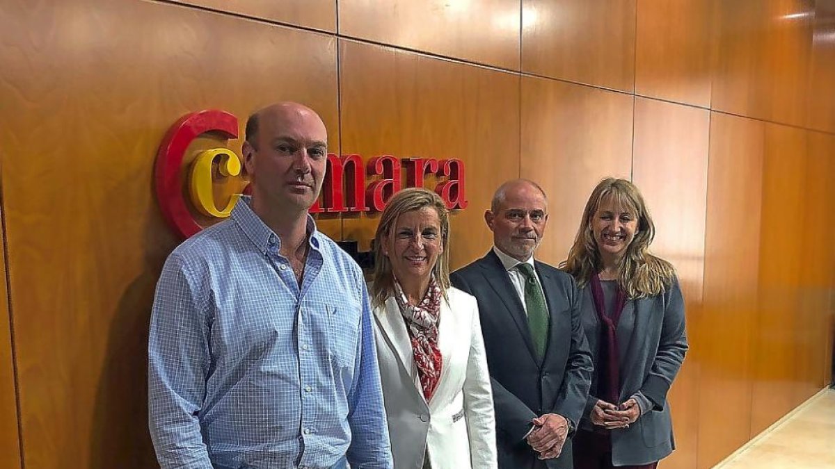 El presidente de Alastria, Julio Faura, y el presidente de la Cámara de Comercio, Víctor Caramanzana.-E.M.