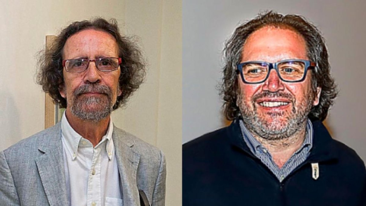 Luis Díaz Viana y Dámaso Javier Vicente Blanco.-J. M. LOSTAU