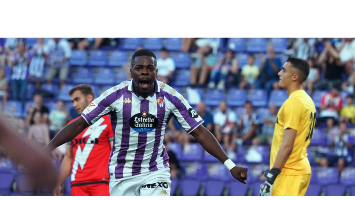 Cédric festeja uno de los goles ante el Rayo. / PHOTOGENIC