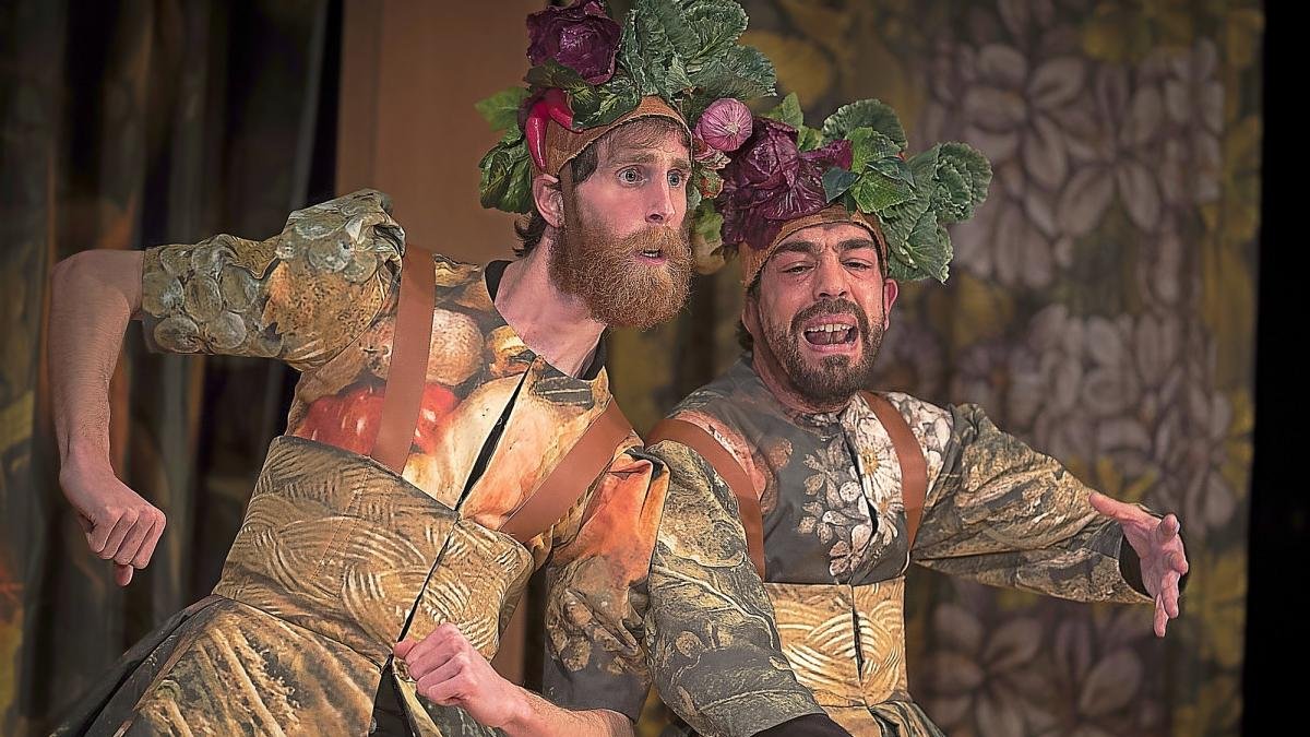 Una imagen de ‘Comedia Aquilana’, el último espectáculo de la compañía Nao D’amores.-JAVIER HERRERO