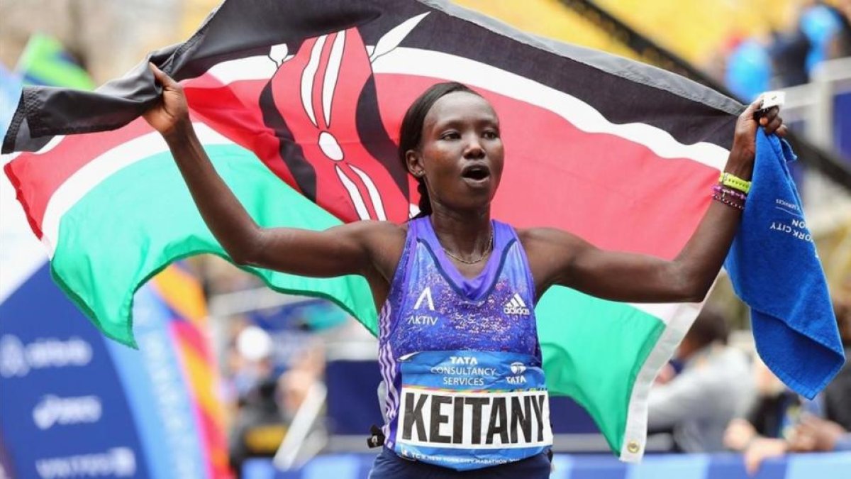 La keniana Mary Keitany.-AFP / ELSA GETTY IMAGES