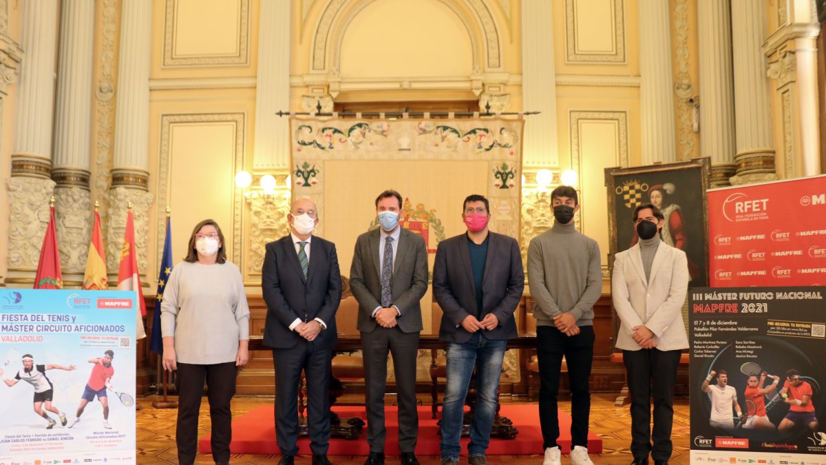 Presentación de los eventos en el Ayuntamiento de Valladolid. / E.M.