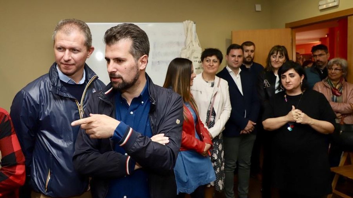 El candidato socialista a la Presidencia de la Junta de Castilla y León, Luis Tudanca-ICAL