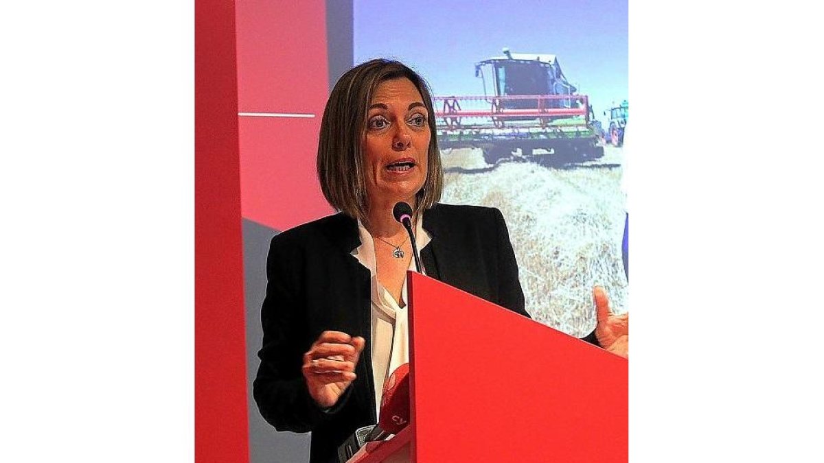 Milagros Marcos, consejera de Agricultura, incidió en que es «un lugar para invertir y vivir».-ICAL
