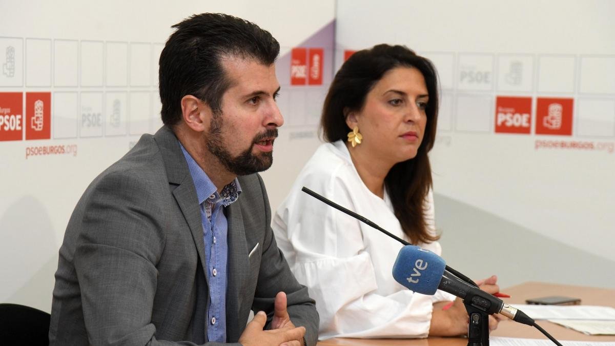 Luis Tudanca y Esther Peña.-ICAL