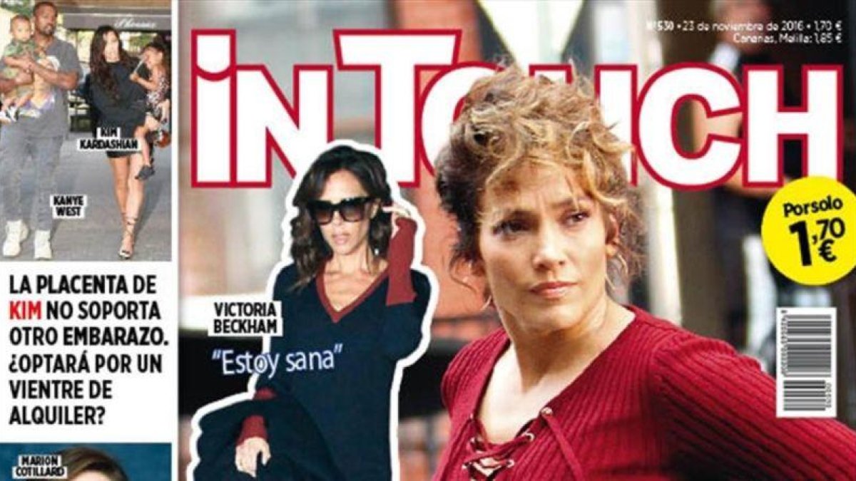 Portada de la revista 'In Touch'.-