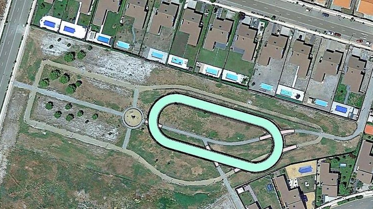 Una de las inversiones que se acometerán con la nueva partida será la construcción de una pista de patinaje reglamentaria.-J.M. LOSTAU