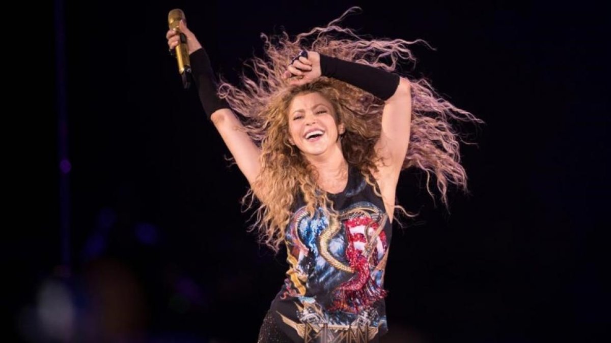 Shakira en París el 12 de junio en el concierto de El Dorado Tour-THOMAS SAMSON