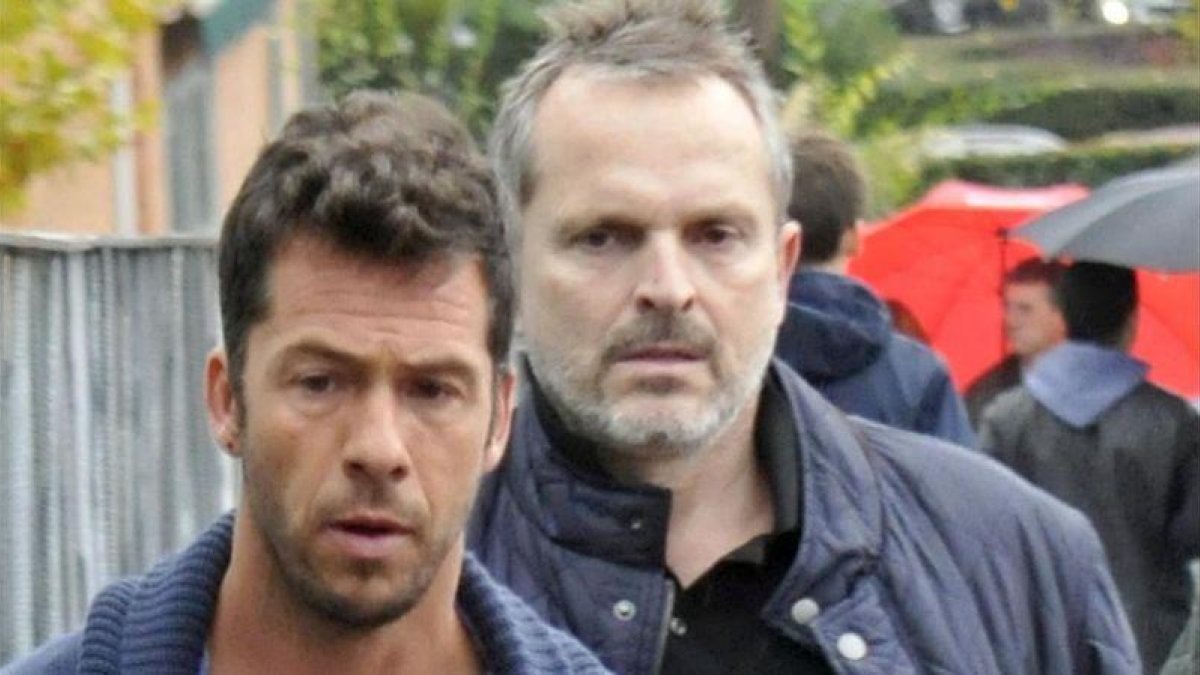 Miguel Bosé y Nacho Palau, en el 2011.-EL PERIÓDICO