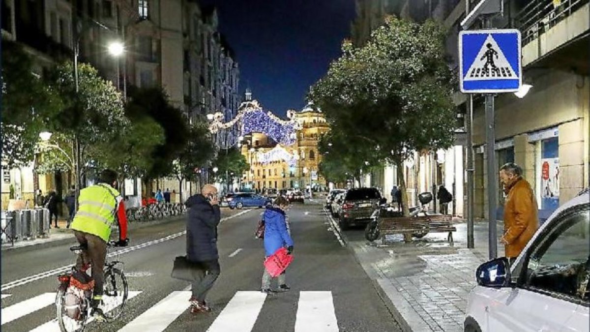 Imagen de Valladolid en jornadas navideñas.-J.M. LOSTAU