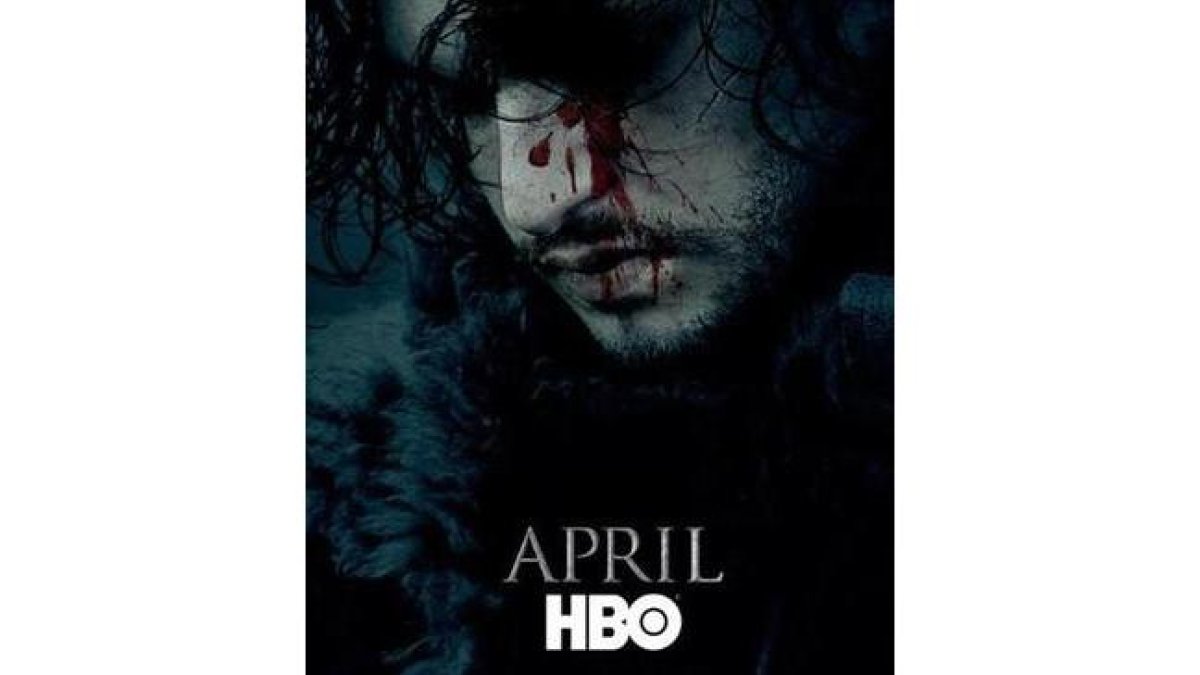 Imagen promocional de la sexta temporada de Juego de tronos', con el personaje de Jon Nieve.-