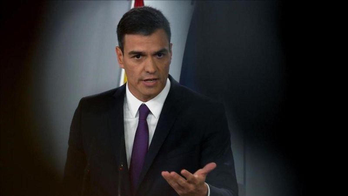 Pedro Sánchez en una foto de archivo.-EL PERIÓDICO