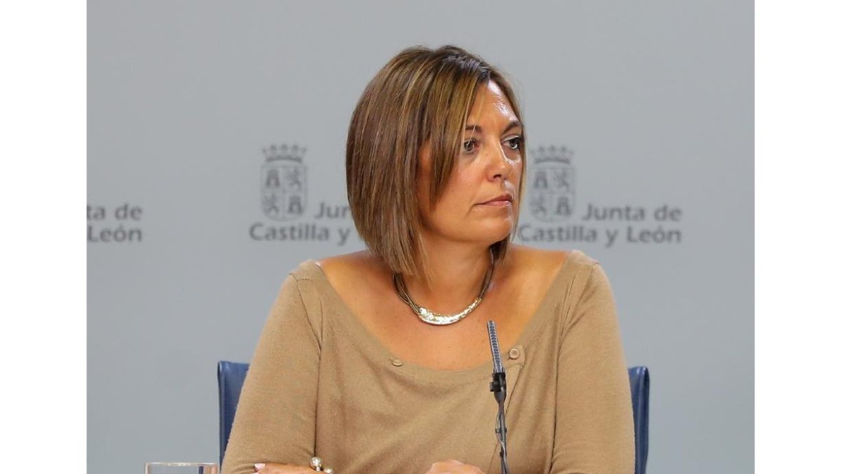La portavoz de la Junta, Milagros Marcos.-ICAL
